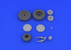 Eduard 648110 MiG-21PFM wheels 1/48 (EDUARD)